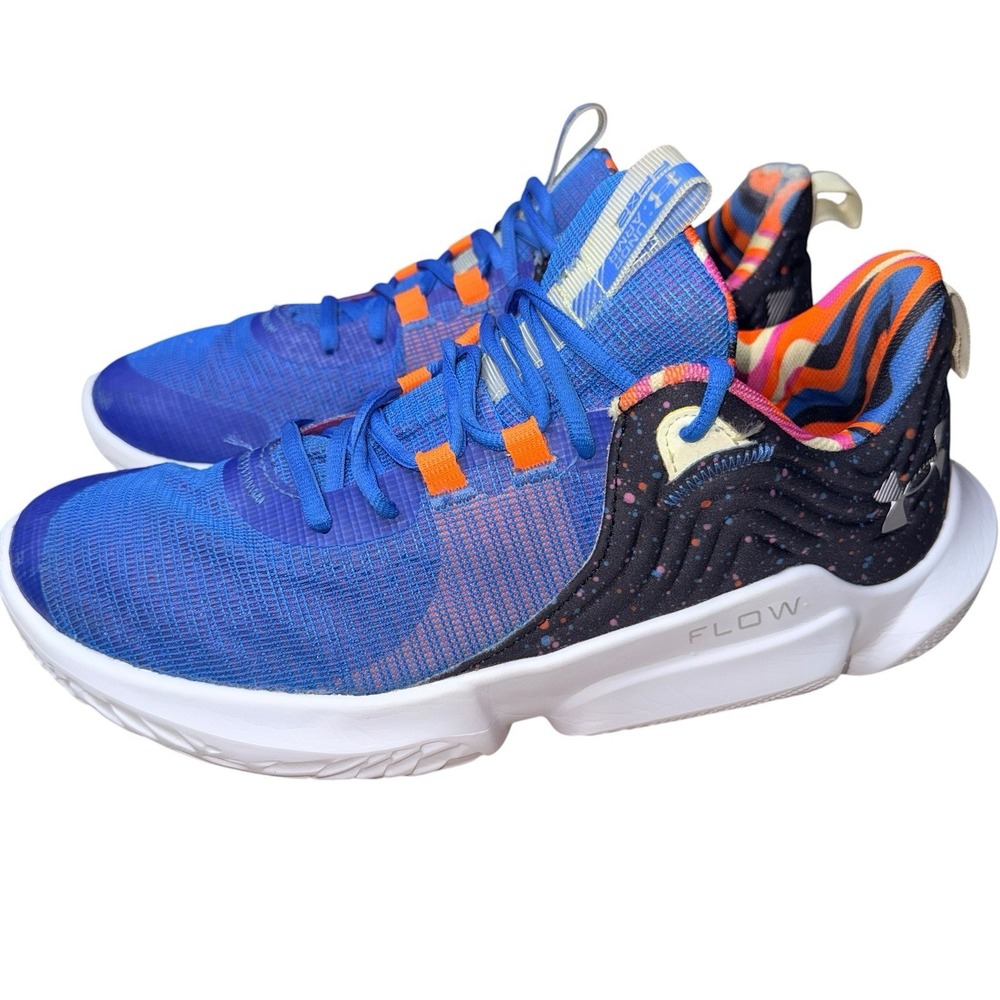 Under Armour Flow FUTR X 2 LE 'Carnival Blue Basketball Mens Size 10 3026757-001